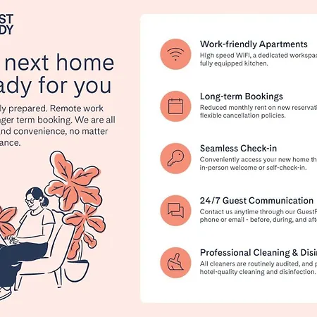 Guestready - A Modern In Downtown *